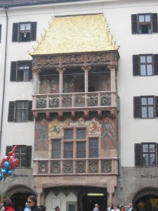 Innsbruck Altstadt Goldenes Dachl