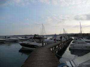 Moniga del Garda Hafen