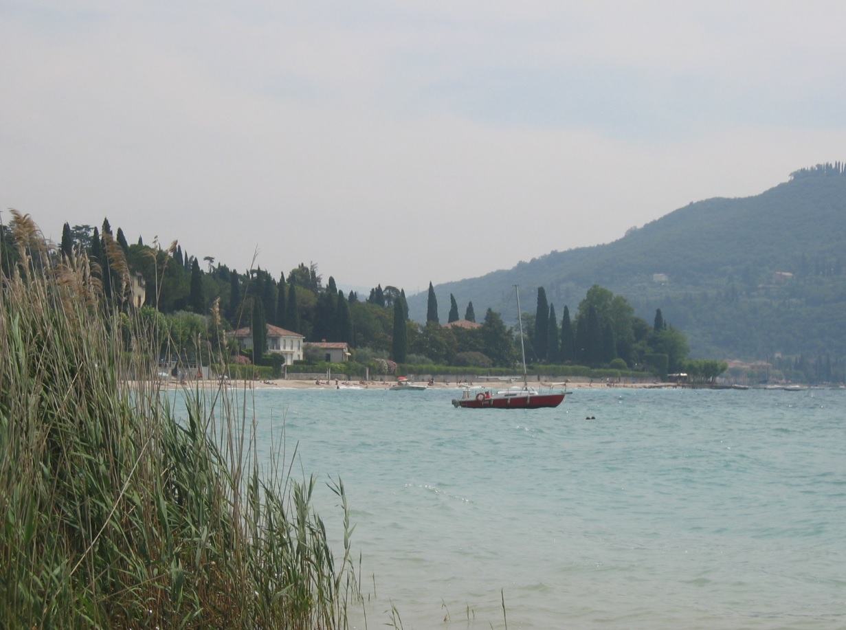 Badestrand am Lago di Garda