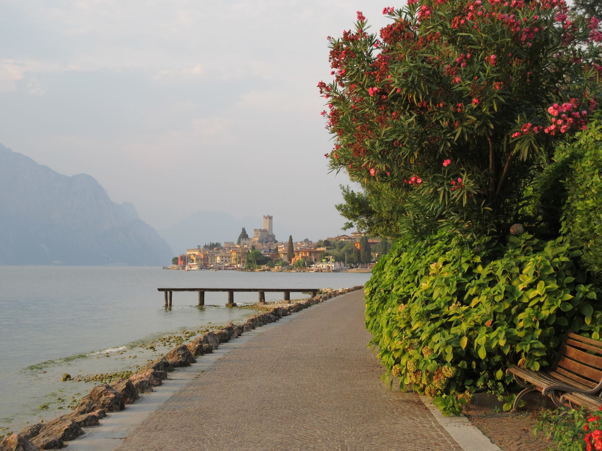 Blick auf Malcesine
